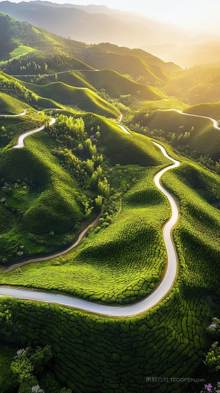 自然风景群山意境景观山脉唯美山峰