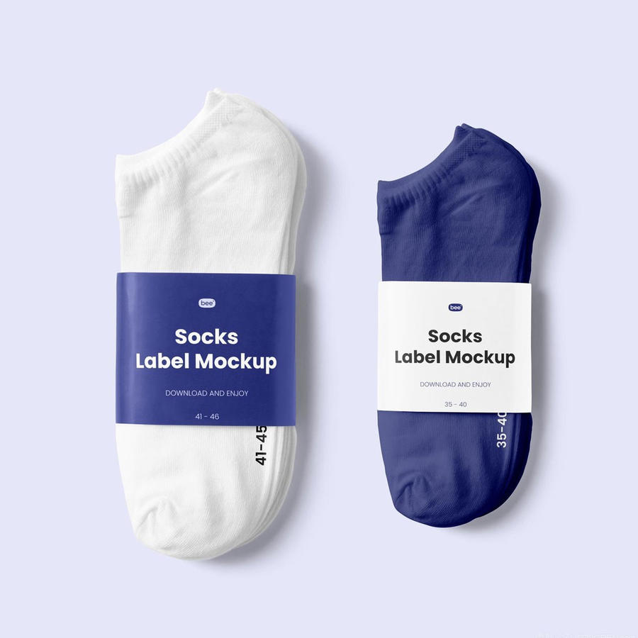 袜子标签样机