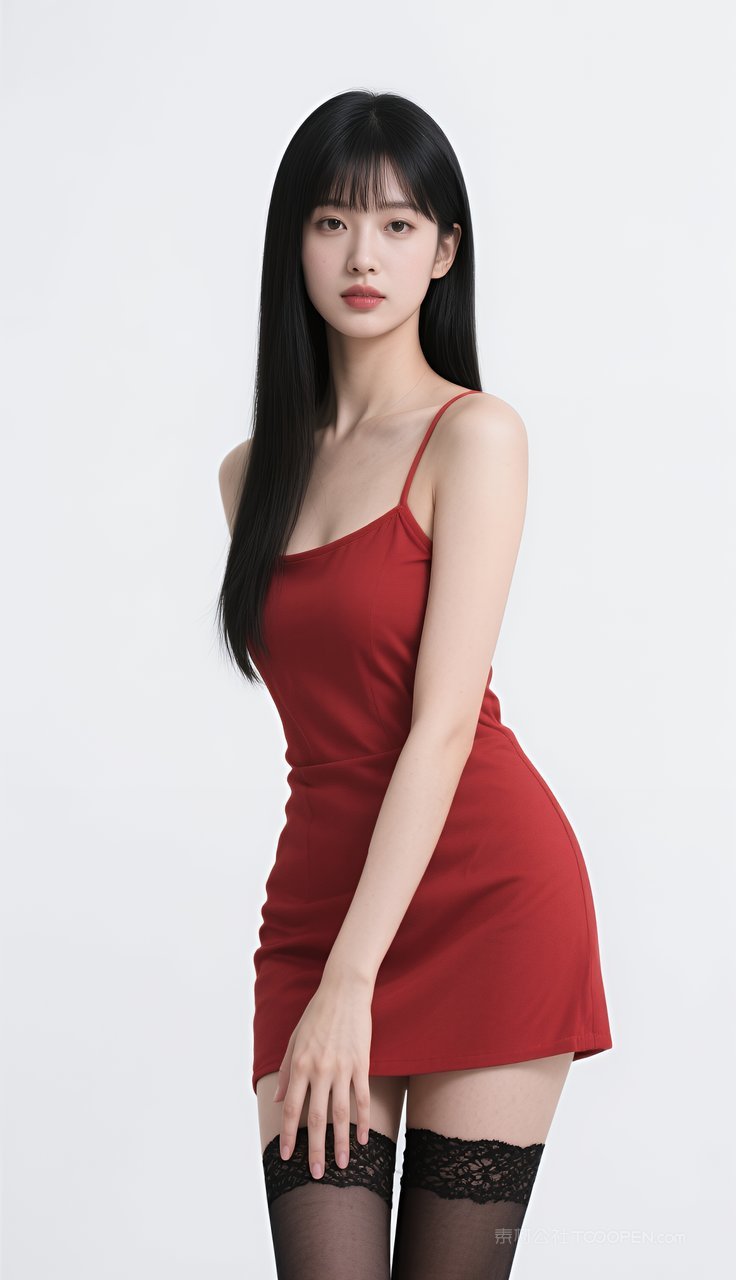 模特美腿性感短裙丝袜妩媚写真