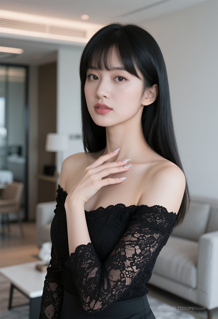 气质女性美女写真迷人时尚少女动人