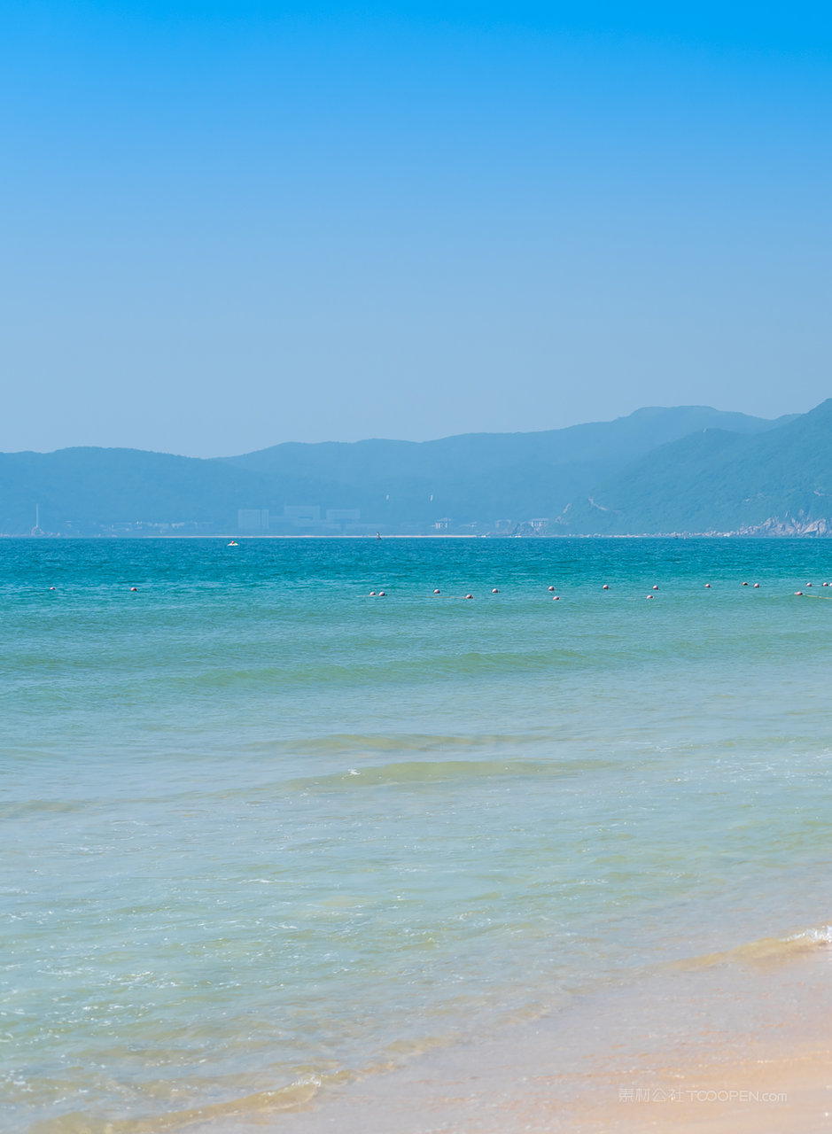 海南三亚亚龙湾风光