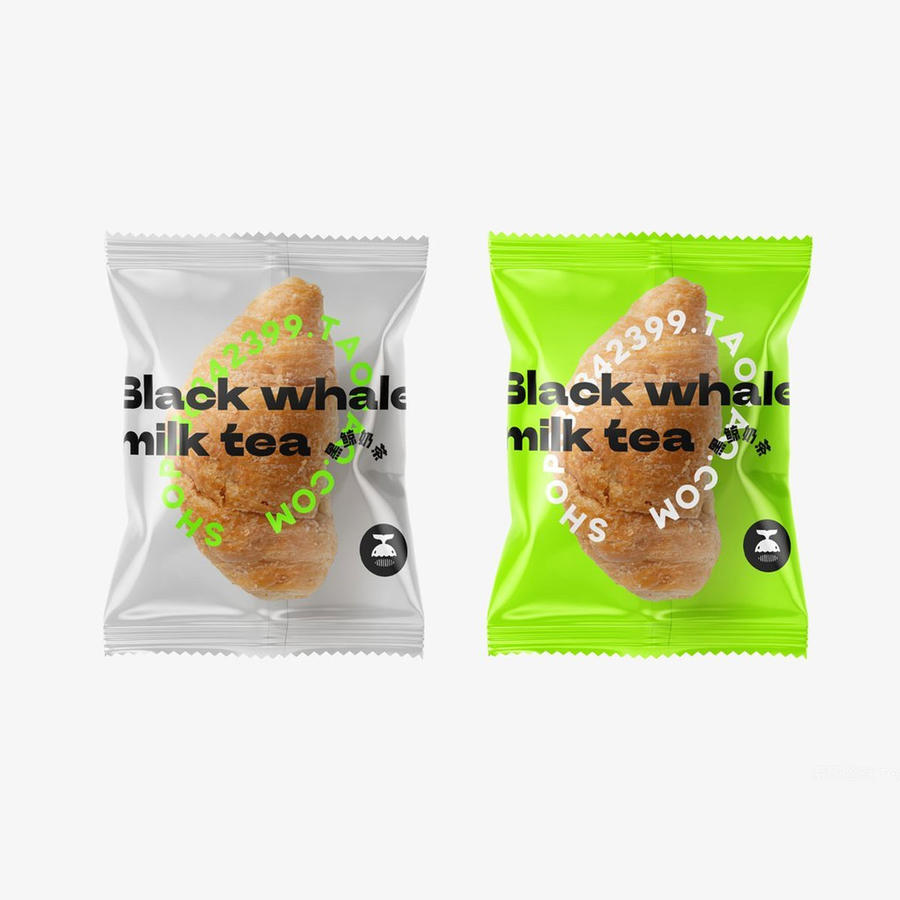 清新绿英文咖啡奶茶品牌样机 (23)