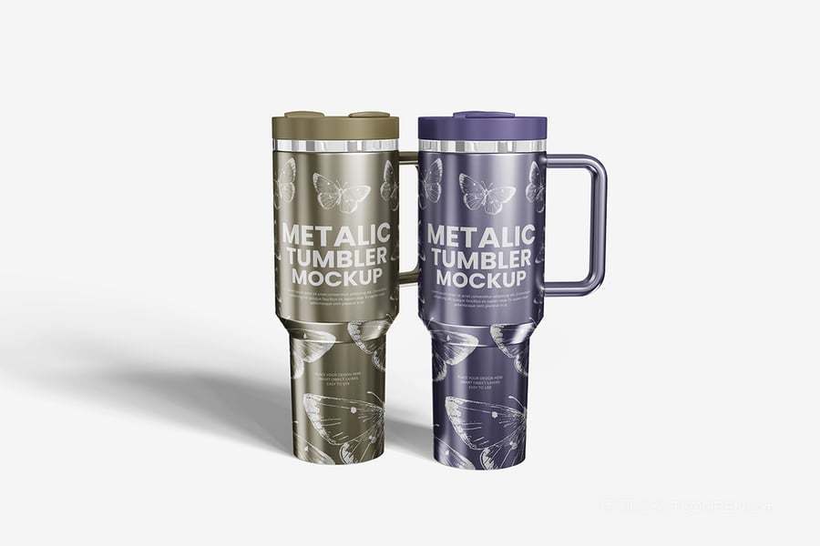 随行保温杯样机