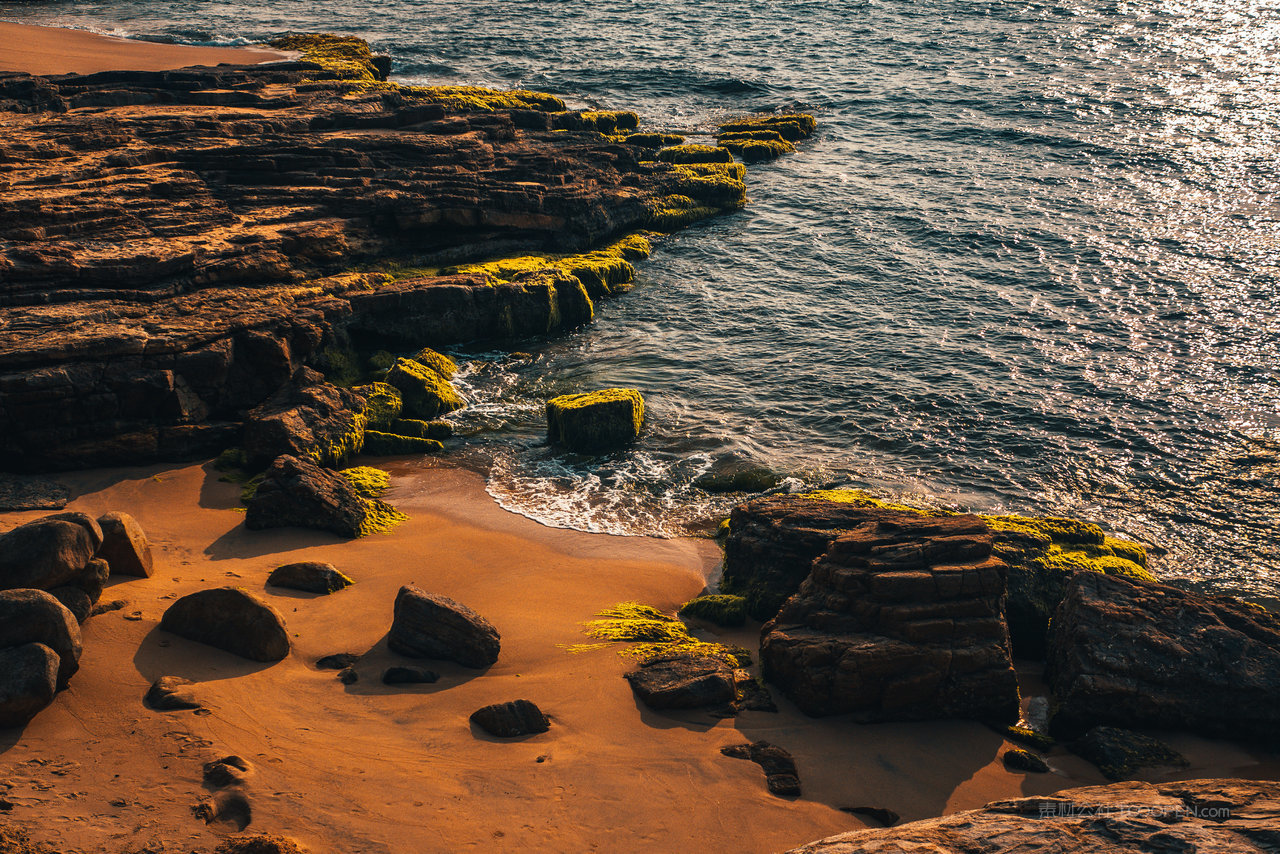 岱山海岛海滩摄影图片