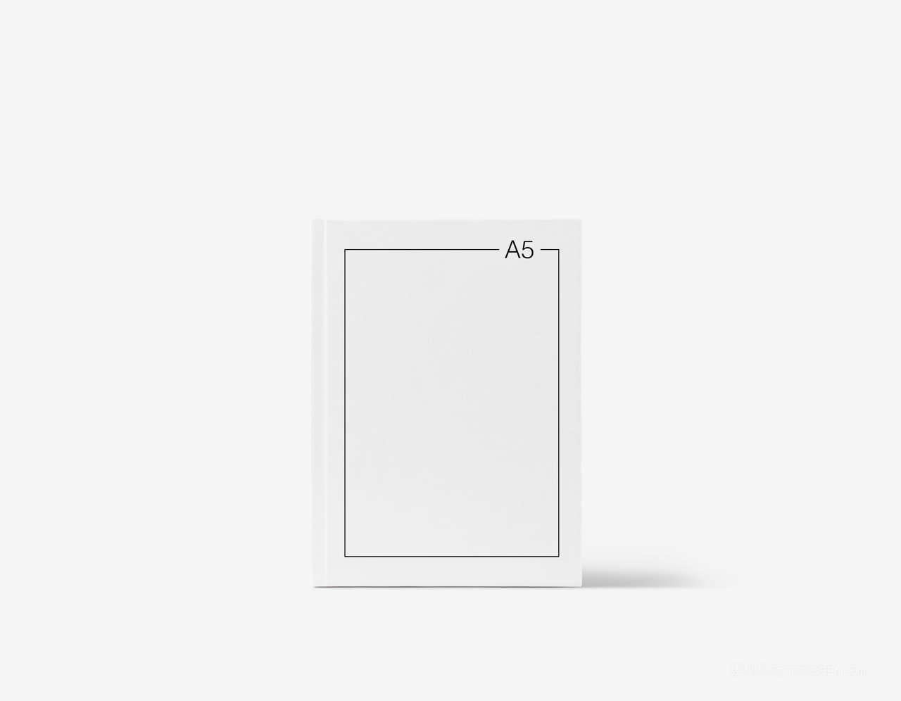 白色A5精品硬壳样机