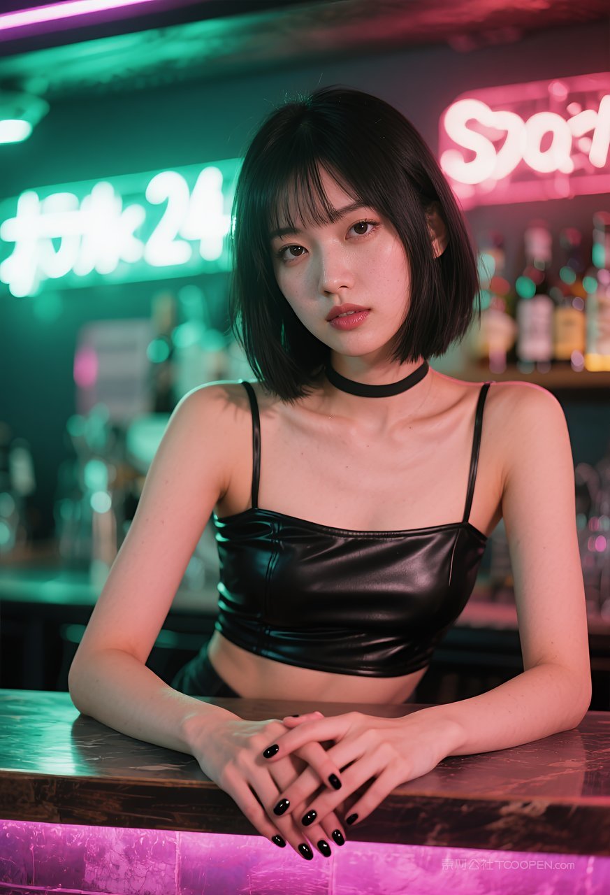 动人摄影迷人写真少女美女时尚气质