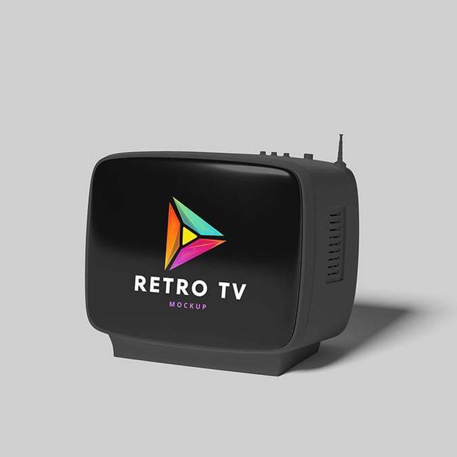 复古电视屏幕样机