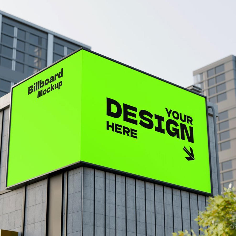 裸眼3d屏广告牌样机