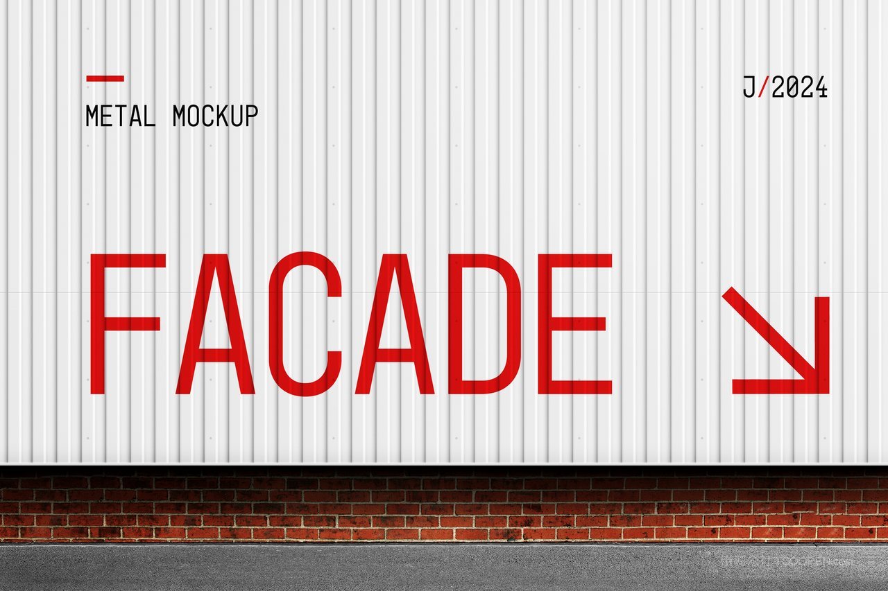 集装箱广告样机