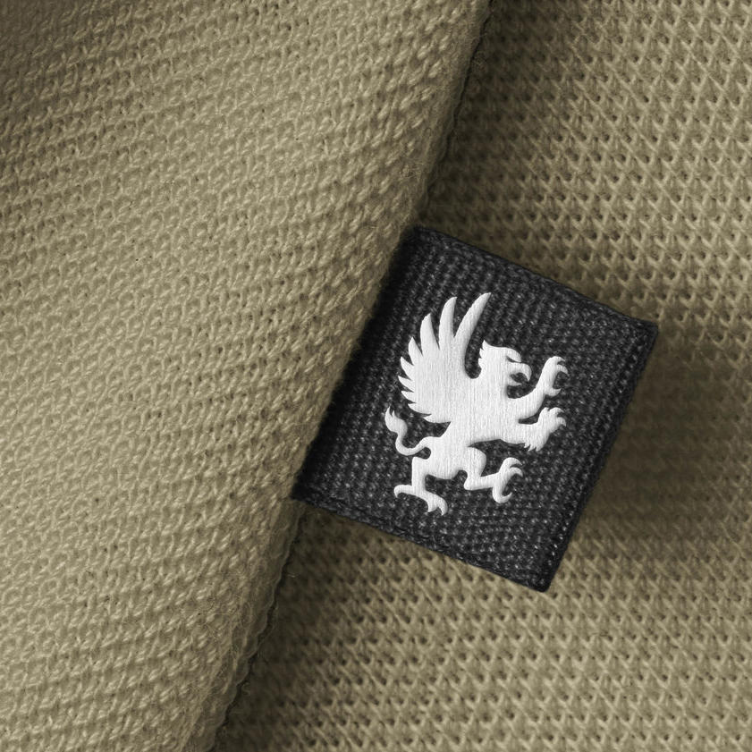 织标刺绣标志样机