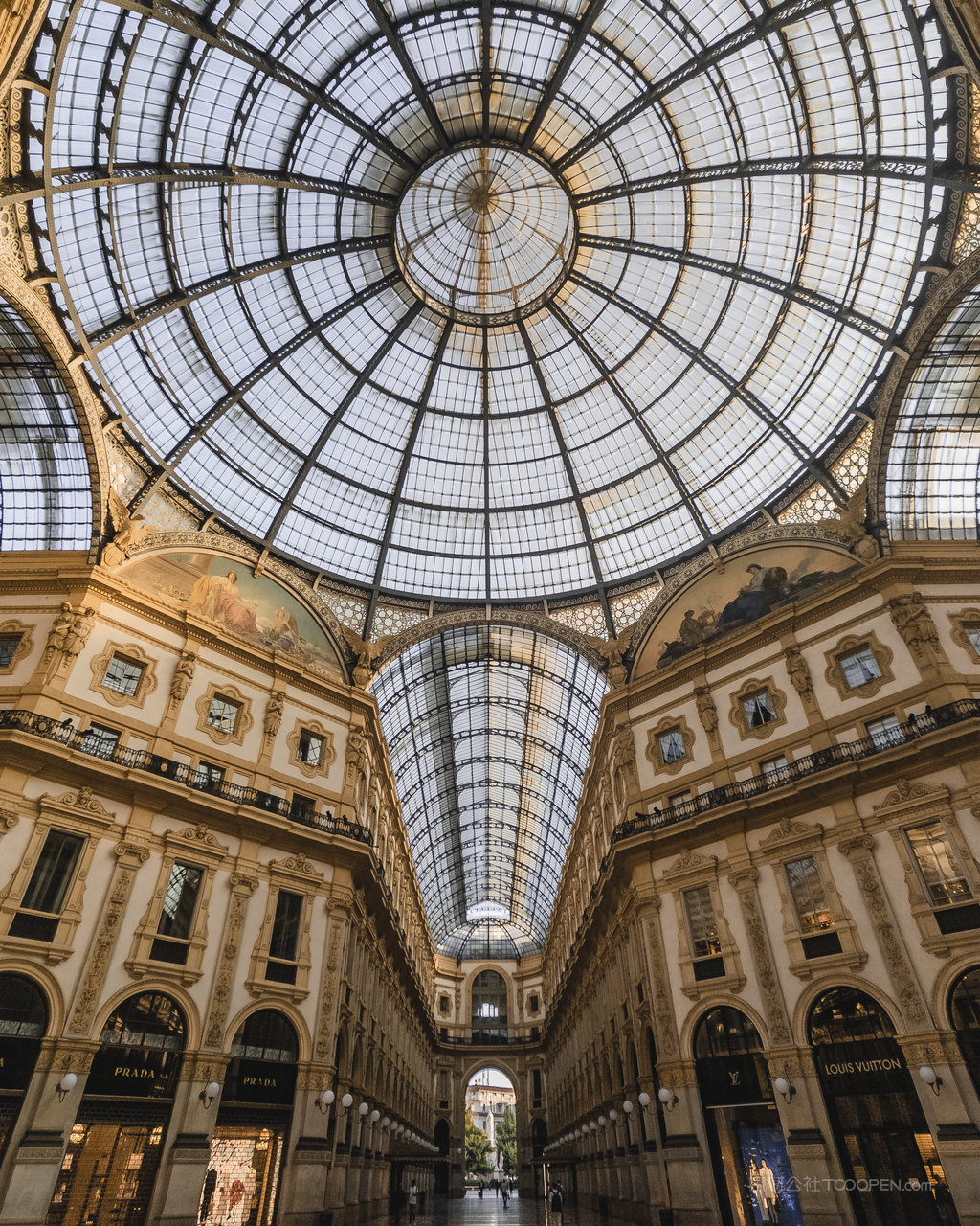 意大利米兰建筑风景画