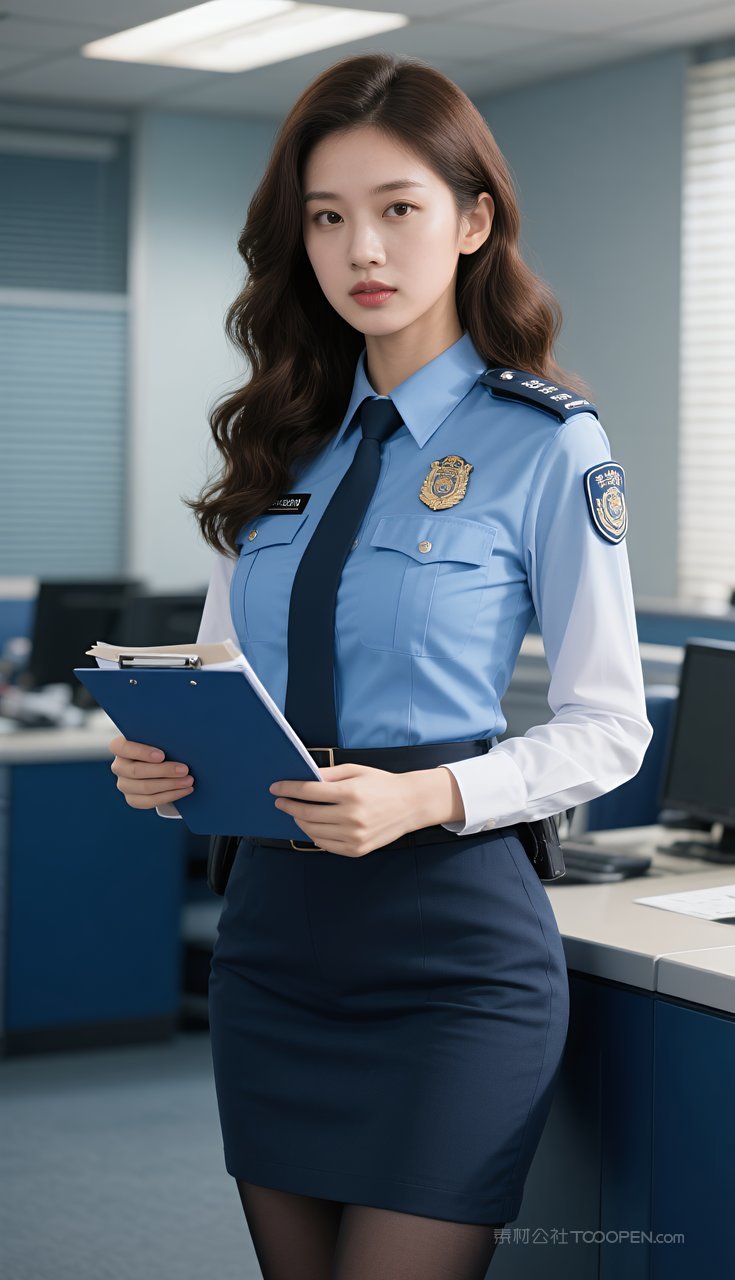 写真制服丝袜长腿短裙性感美女