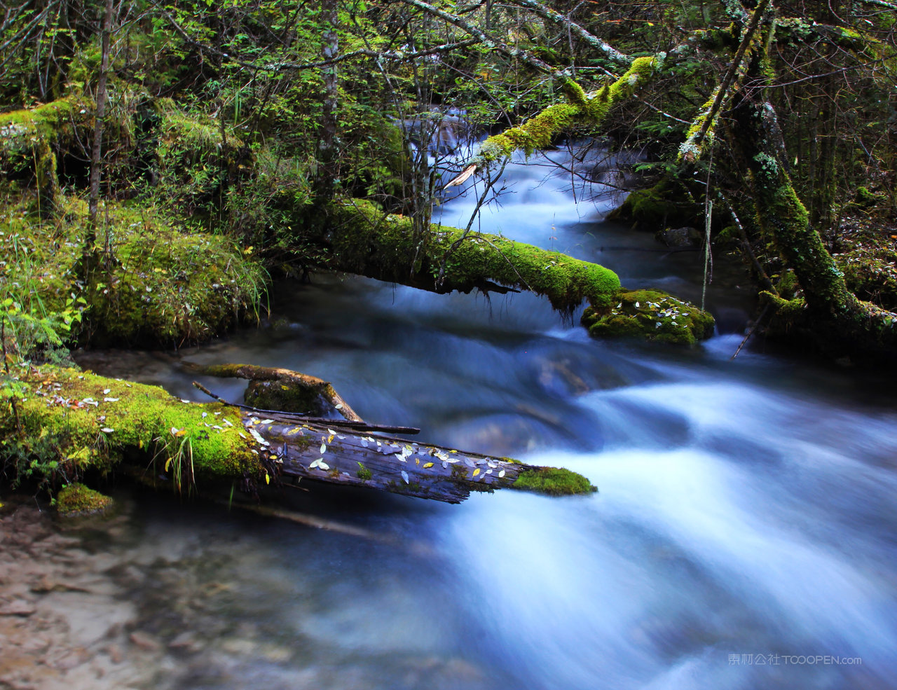 唯美四川九寨沟高清摄影图