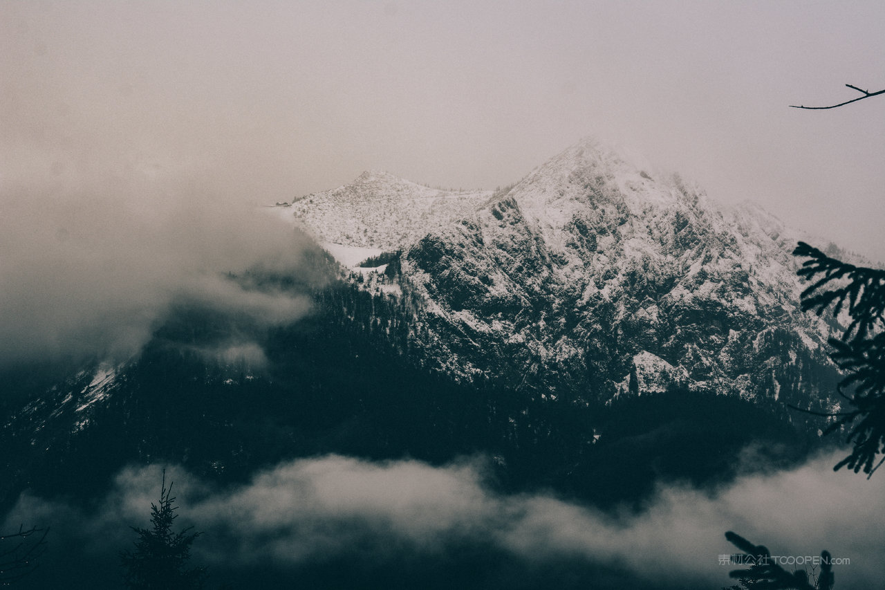 阿尔卑斯山摄影图