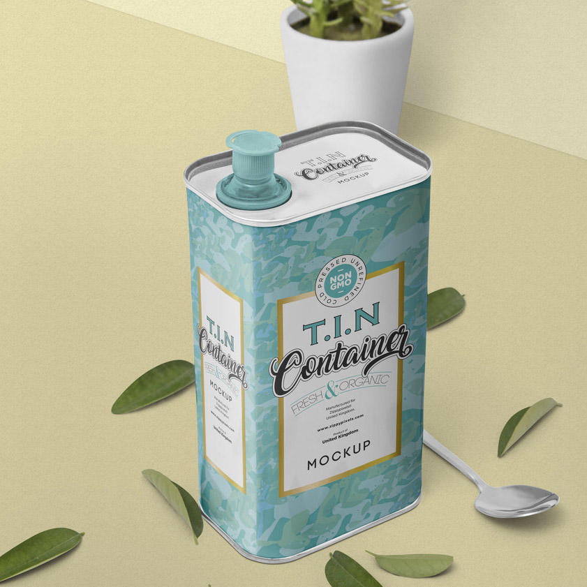 锡罐橄榄油样机