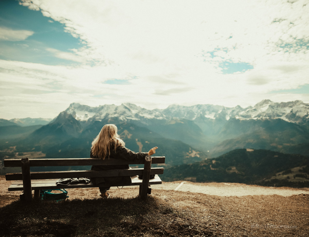 雪山大山美景图片