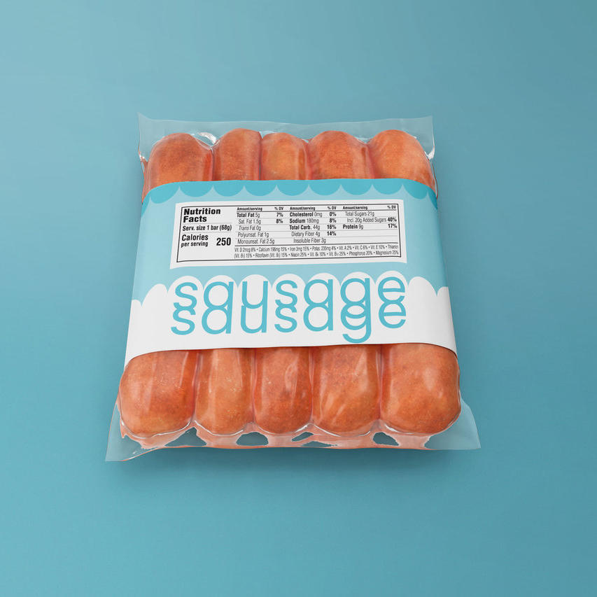 香肠食品真空包装样机