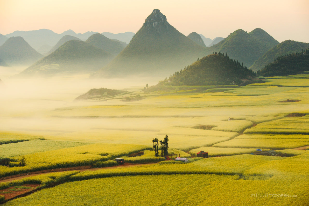 云南曲靖罗平风光