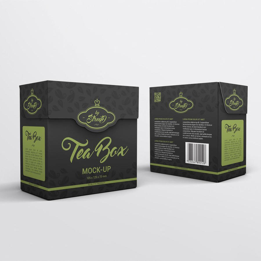 高档茶叶包装盒样机