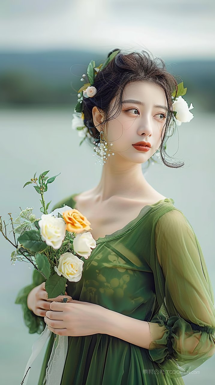 美女写真年轻清纯少女女性年轻