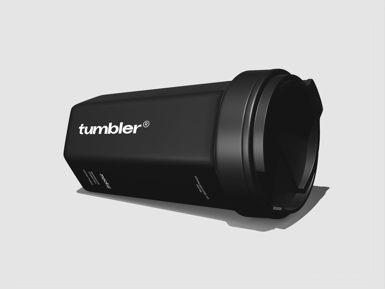 塑料杯水杯样机