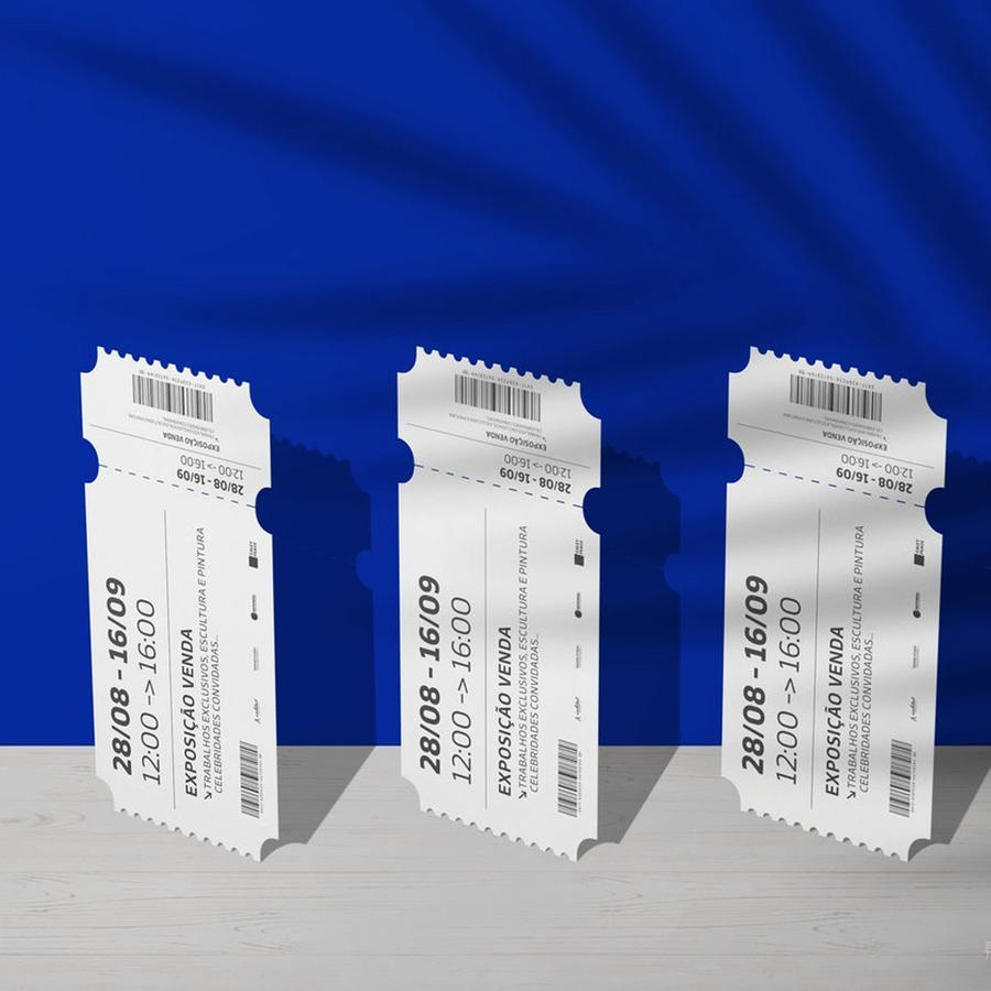 演唱会门票样机