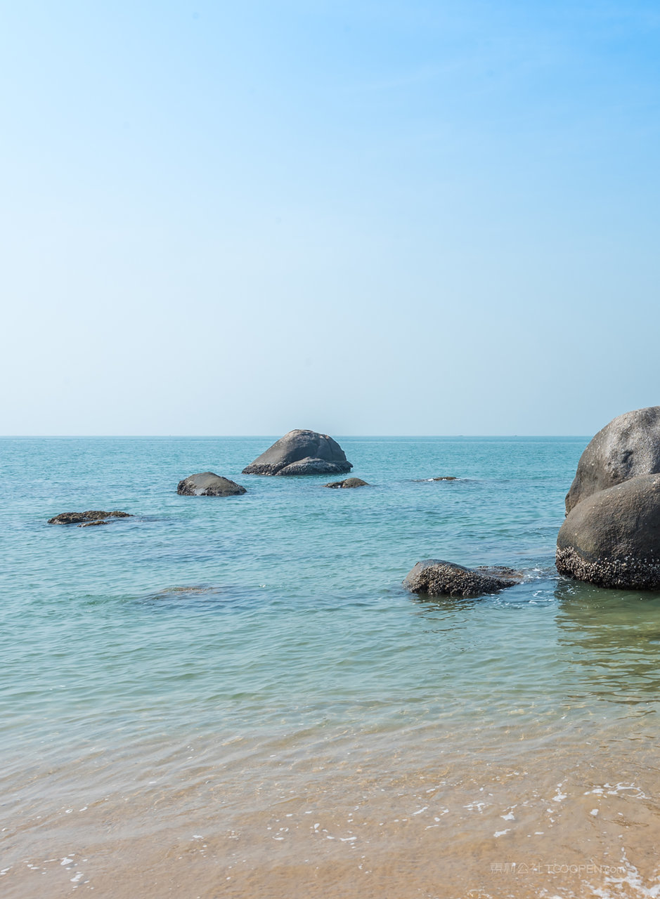 海南三亚海滨风光