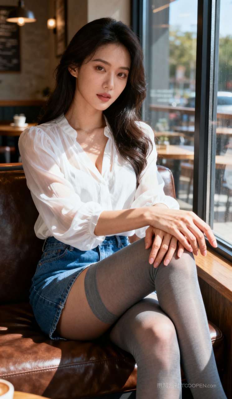 性感美丽美女娇艳MM短裙丝袜美腿