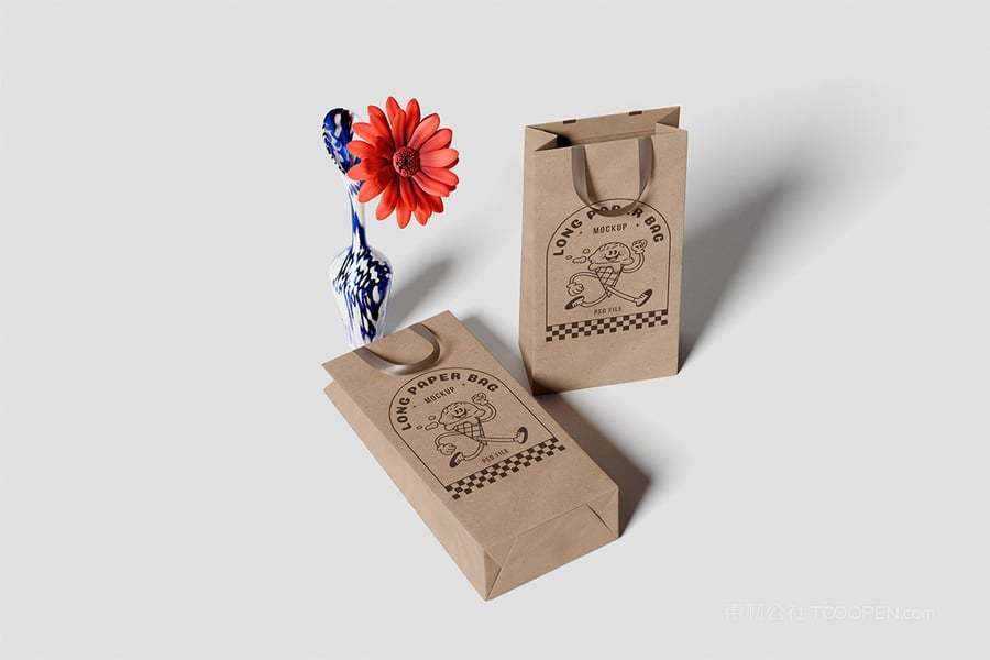 纸袋场景样机