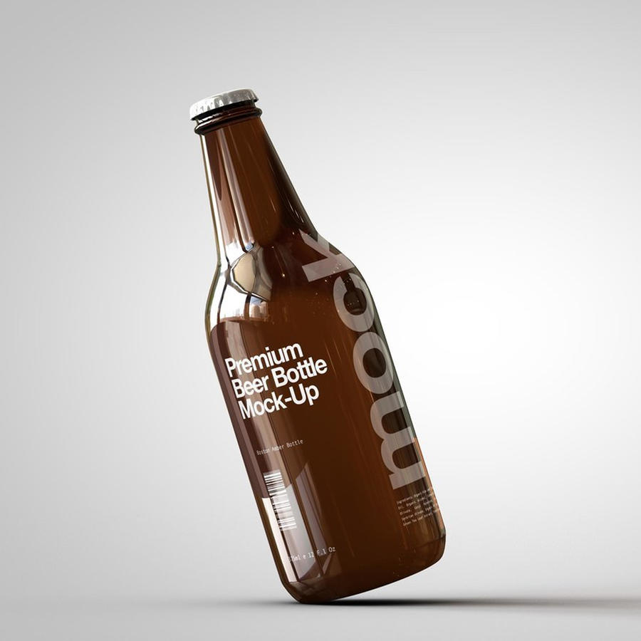 啤酒瓶包装样机