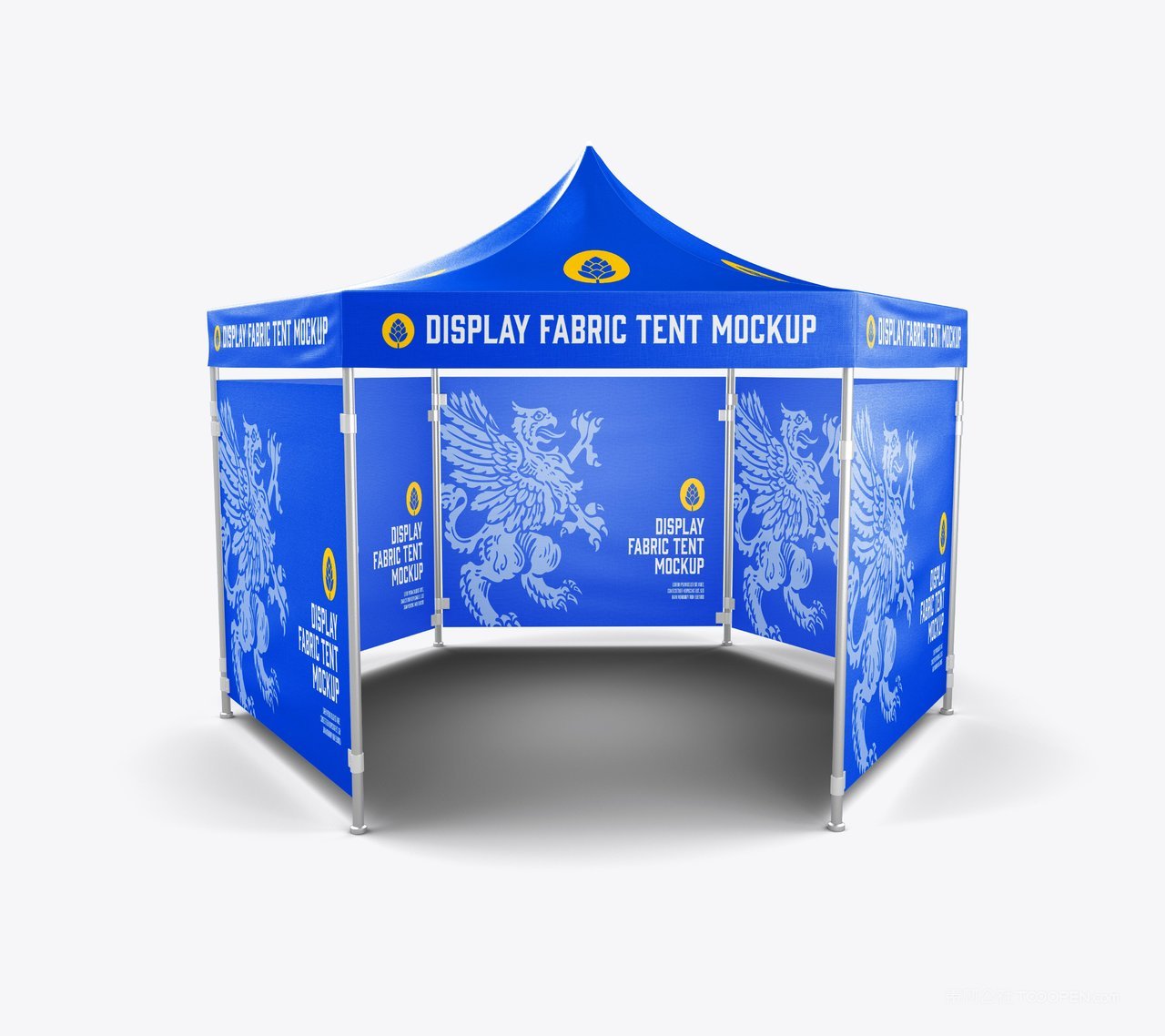 织物展示帐篷样机