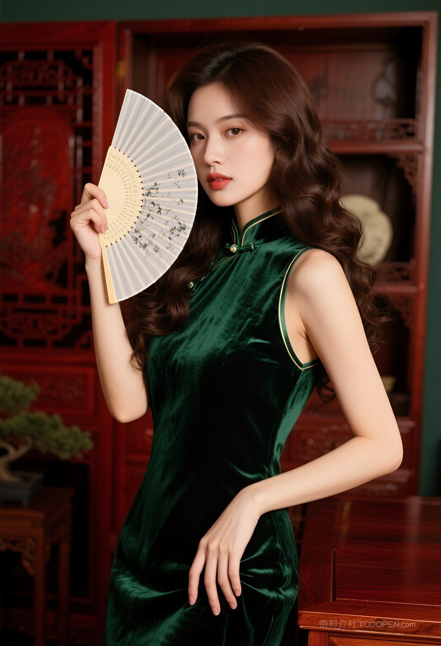 时尚迷人写真动人气质女性美女