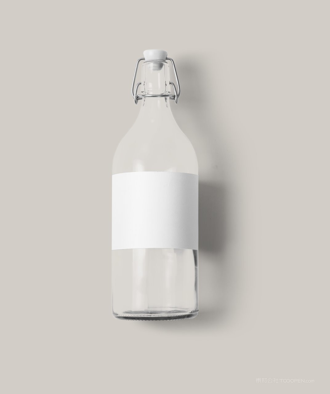 白醋玻璃瓶包装样机
