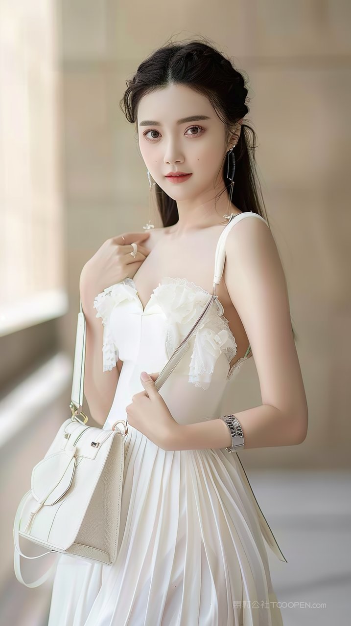 清纯美女女性模特年轻甜美少女写真