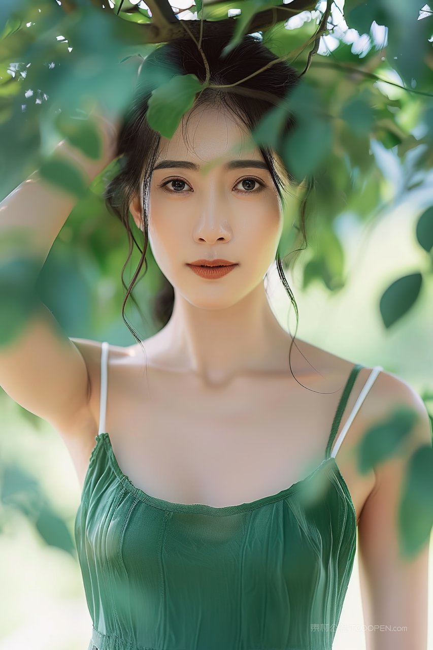 彩妆美容活力优美女性少女美女青春优雅年轻