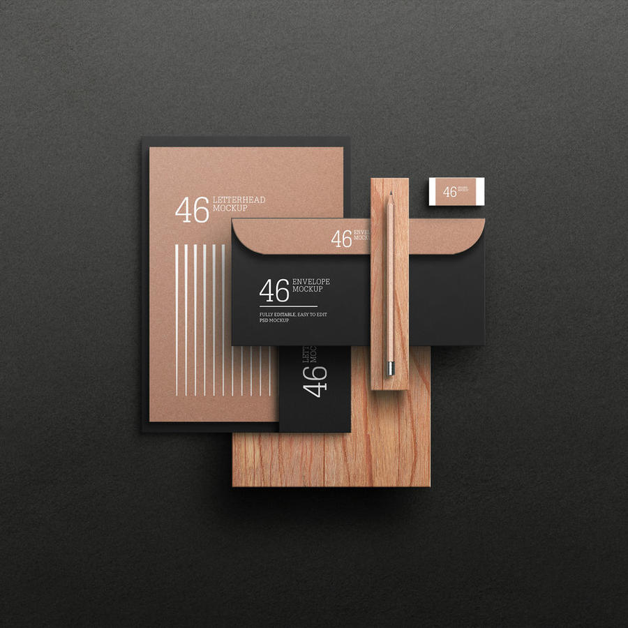 品牌vi办公用品样机