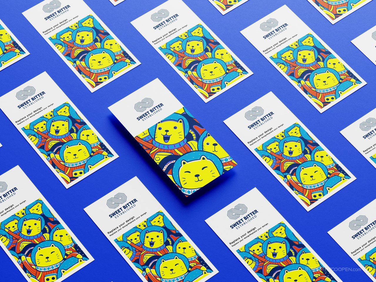 【1261期】毕业设计卡通高端文创品牌vi样机 (9)