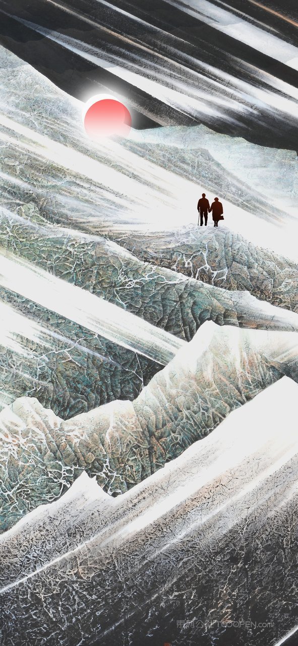 中国风敬老九九重阳节海报 (20)