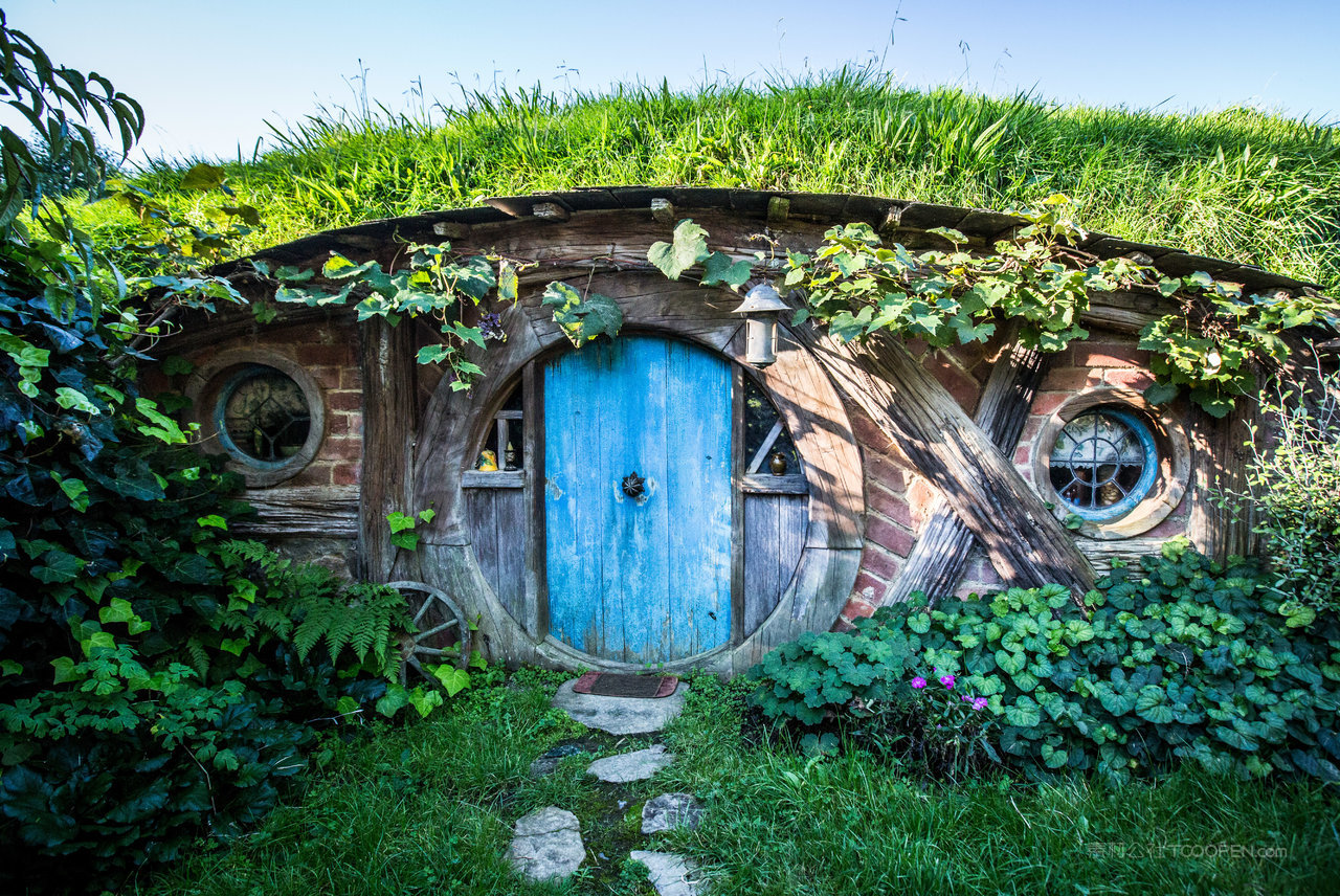 新西兰北岛旅游霍比特人村魔戒