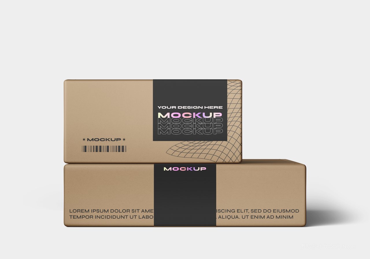 粘合密封标签样机