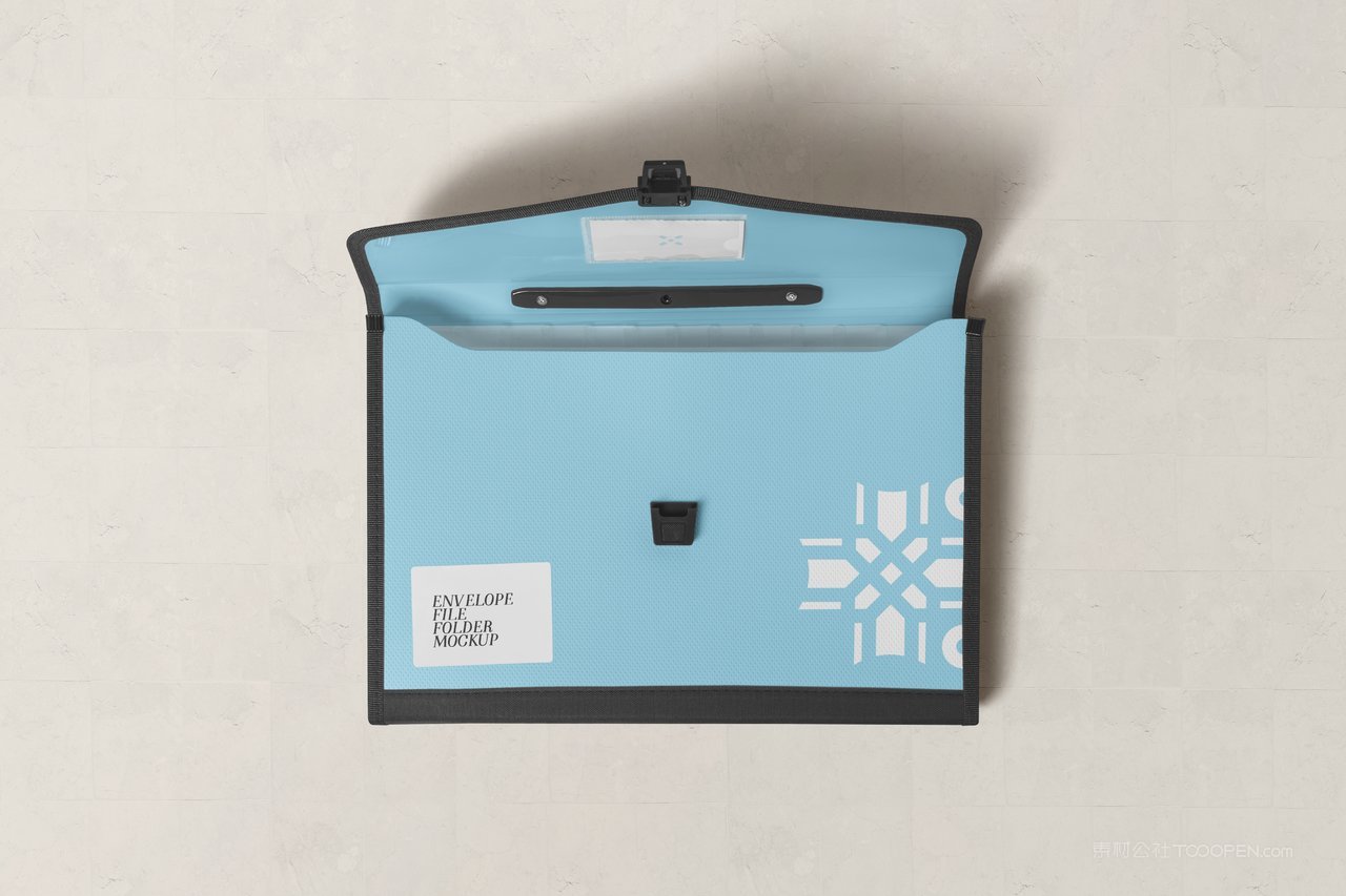 信封文件文件夹样机