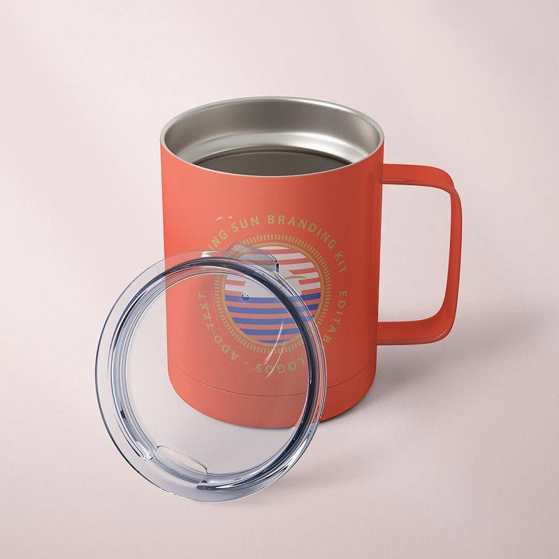 不锈钢咖啡杯样机