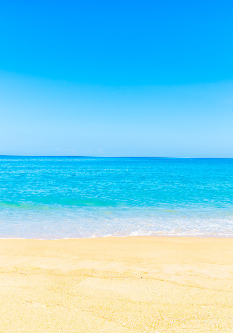 沙滩海边海景摄影图片