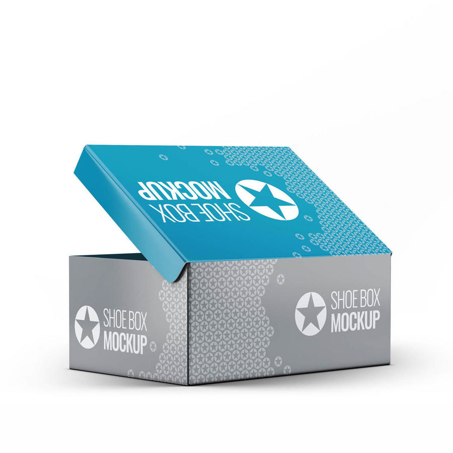 品牌鞋盒包装样机