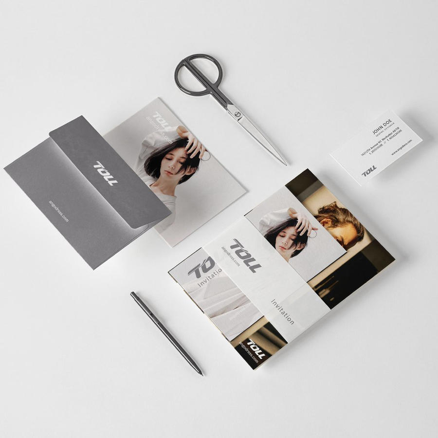 服装品牌效果图vi提案样机 (2)