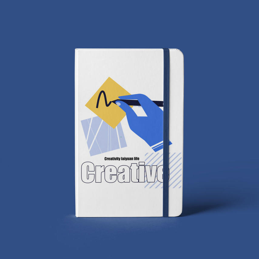 文创笔记本样机素材