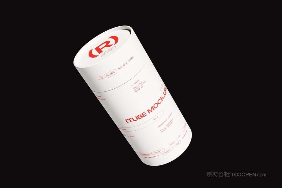 纸管纸筒包装样机