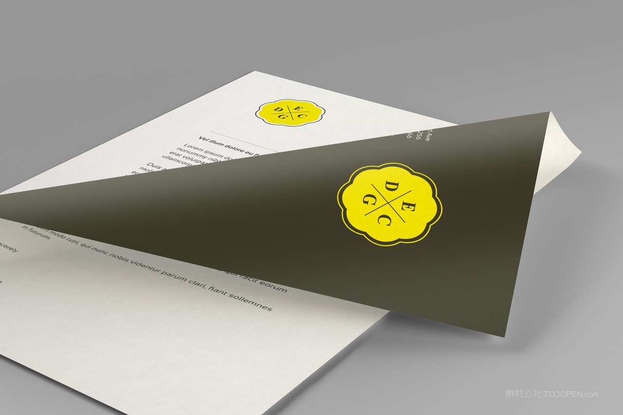 【1271期】柠檬黄公司办公品牌vi样机 (24)