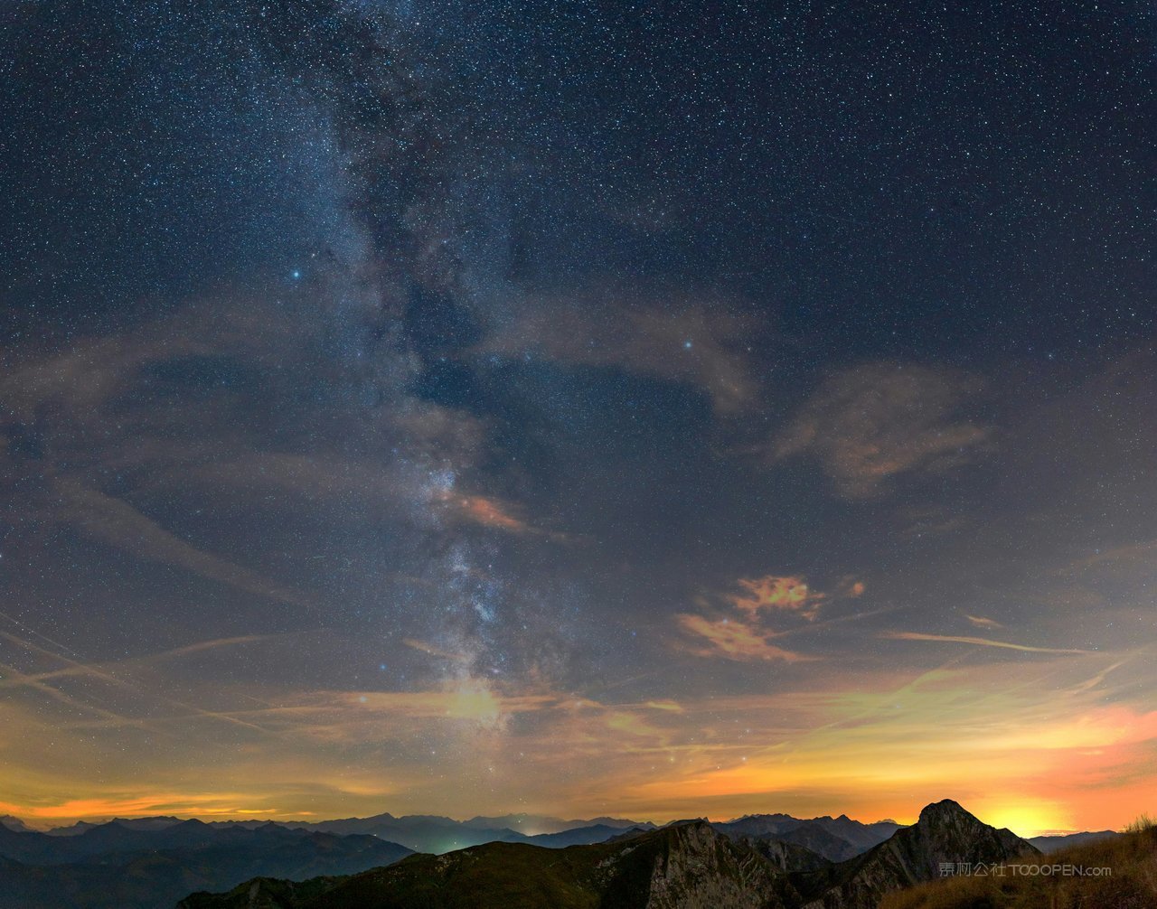 高清星空夜空星星宇宙