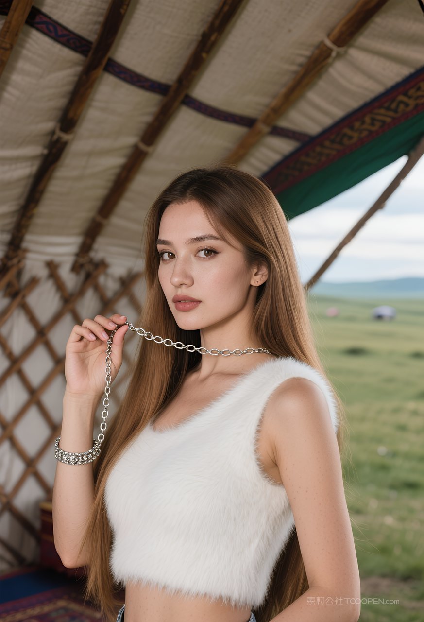 女性气质动人写真迷人美女时尚